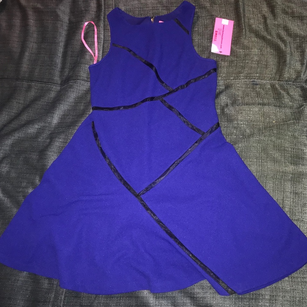 Betsey Johnson blue dress - new with tags